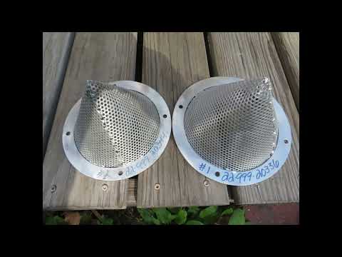 Rare snow-debris cones-filters up for grabbs.