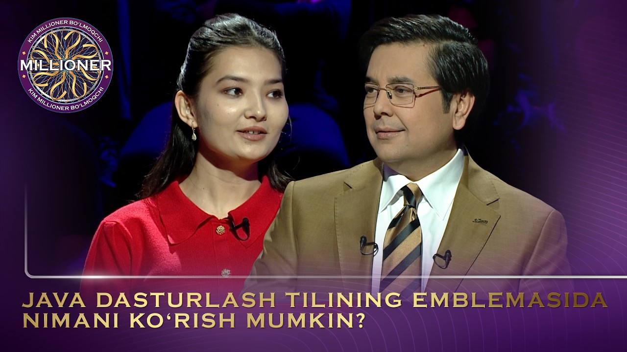 Kim Millioner Bo‘lmoqchi? - JAVA DASTURLASH TILINING EMBLEMASIDA NIMANI KO‘RISH MUMKIN?