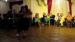 Festival "Nevskaya milonga" St-Petersburg, 2009 Cristian Duarte y Carolina Lafata (1)
