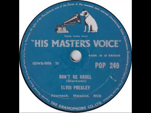 UK New Entry 1956 (162) Elvis Presley - Don't Be Cruel