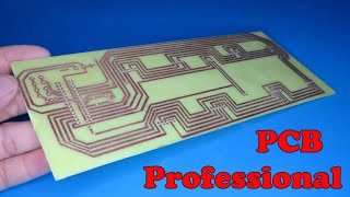 How to make a professional pcb at home