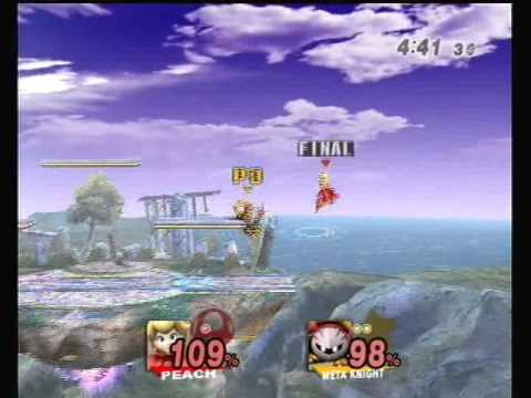 SSBB - C!Z (Metaknight) vs. Final (Peach/ Kirby)