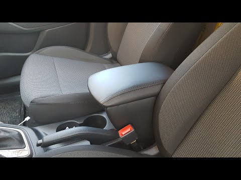Подлокотник Хёндай Солярис 2 Hyundai Solaris 2 Установка