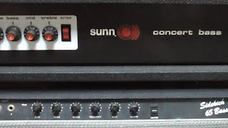 sunn concert bass ベース用アンプ used】Sunn Concert Bass - Geek IN Box