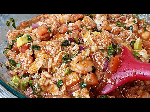 MEXICAN SEAFOOD COCKTAIL | Easy Mexican Shrimp Seafood Cocktail Recipe