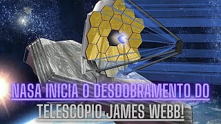 James Webb: Nasa comea a desdobrar o escudo solar do Telescpio Espacial!