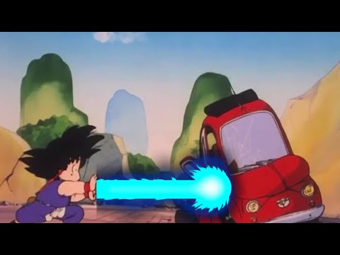 Goku's first kamehameha