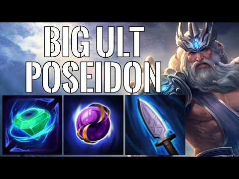 1 For 4 Is Always A Good Trade To Make! Poseidon Mid Gameplay (Smite Conquest)