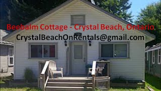 preview picture of video 'Crystal Beach Cottage Rentals - Beebalm Cottage - 289-876-9525'