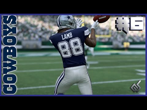 Back and Forth! | MADDEN 20 | Updated Rookie Roster Franchise | Cowboys | Ep. 6 | Week 6 @ Jets