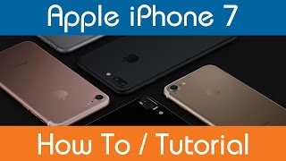 How To Setup Touch ID - iPhone 7
