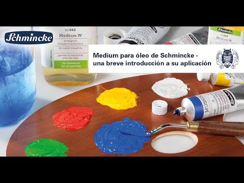 Medium para óleo de Schmincke - una breve introducción a su aplicación