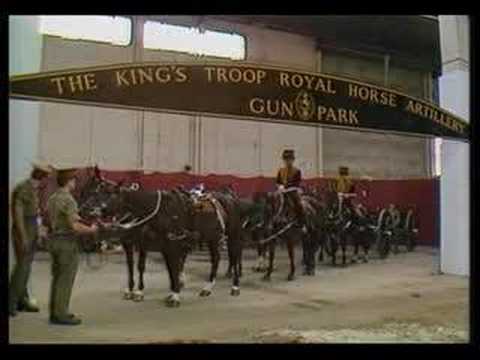 1985 Royal Tournament - Kings Troop RHA
