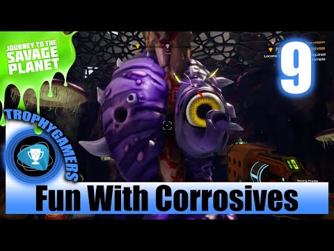 Journey To The Savage Planet – Fun With Corrosives - Floopsnoot Matriarch Boss Fight - Walkthrough 9