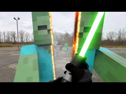 Star Wars vs Minecraft Real Life