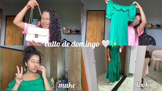 ARRUME-SE COMIGO PARA O CULTO *de domingo” 🤍✨