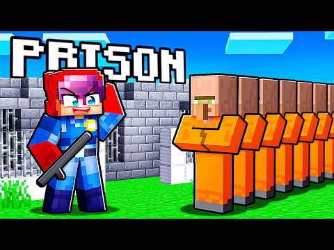 Ich habe in Minecraft ein Dorfbewohnergefängnis eröffnet …