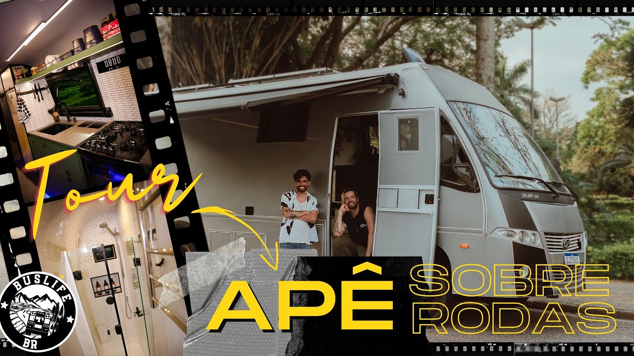 TOUR PELO MOTORHOME MAIS ESTILOSO QUE VOCÊ JÁ VIU! Construído pela montadora Patagônia Motorhomes.