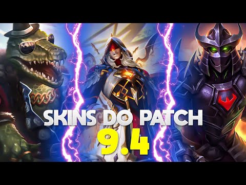 SKINS DO PATCH 9.4 e como consegui-las! Sobek Tiringa e nova skin do Prime! - ⚡ Smite BR PTS