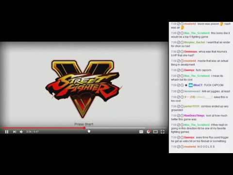 Watching the pre-release SFV footage 3 years later