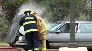 preview picture of video 'White Oak Volunteer Fire Department - Vehicle Fire'