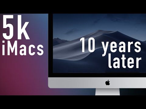 The 5K iMacs were ridiculously good.