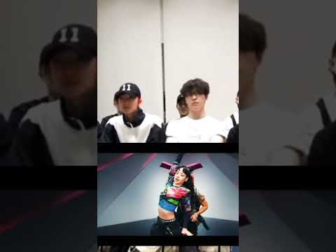 seventeen reacting to Taeyang Feat Lisa of Blackpink - Shoong