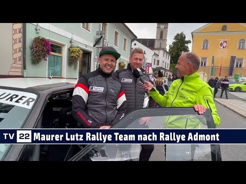 Marco Maurer & Patrick Lutz im Audi Quattro A2 nach der Austrian Rallye Legends in Admont 2023