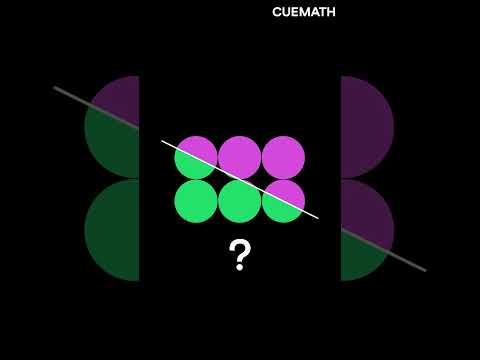 Two equal areas — find the hidden circle