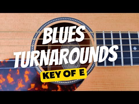 Blues turnarounds guitar lesson | Learn 2 vintage guitar turnarounds in E