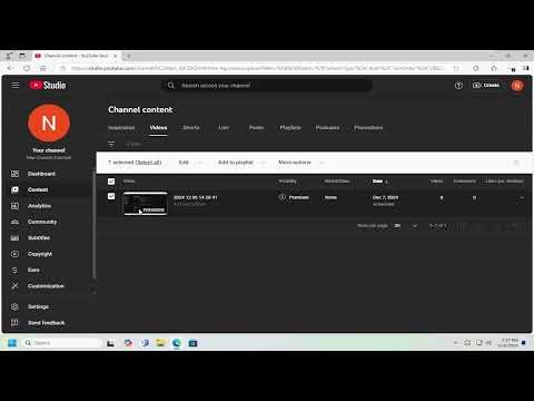 YouTube Video