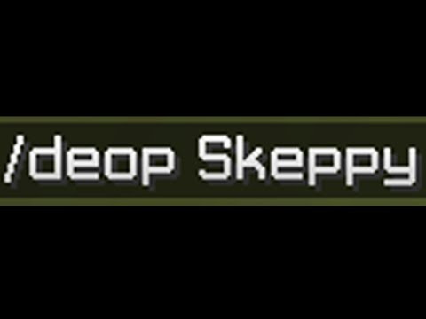 GRIEFING SKEPPY'S MINECRAFT SERVER WITH OP