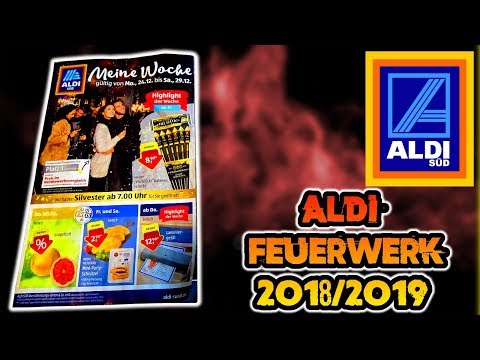 ALDI SÜD FEUERWERKS PROSPEKT 2018/2019