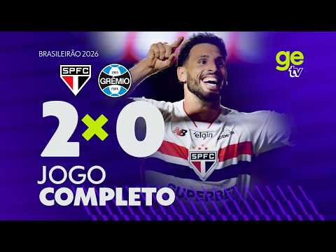 JOGO COMPLETO: SÃO PAULO X GRÊMIO | CAMPEONATO BRASILEIRO | ge tv