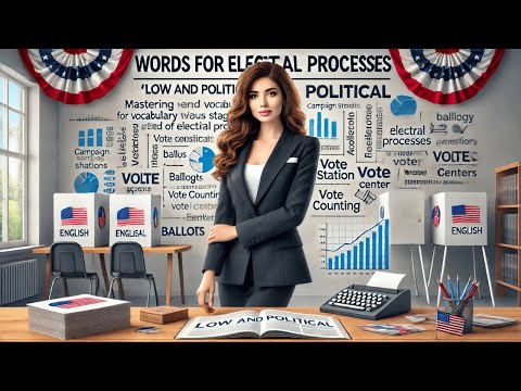 85.選挙プロセスに関する英単語 (85.?Words for Electoral Processes in English)