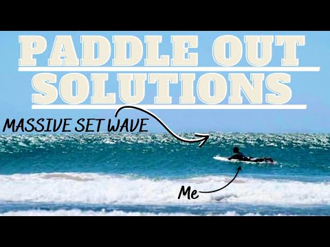 Use THIS to make PADDLING OUT in Big Waves EASIER! Paddle Out STRATEGY : Tip Time - Longboard Advice