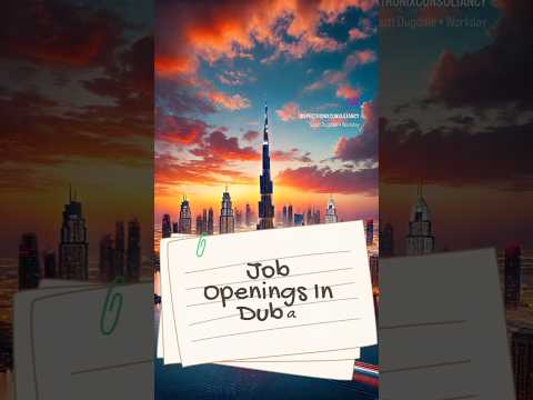 Job in Dubai #jobs #jobvacancy #dubai #dubaistartupbusiness #shorts #viral — Spectronix YouTube Short