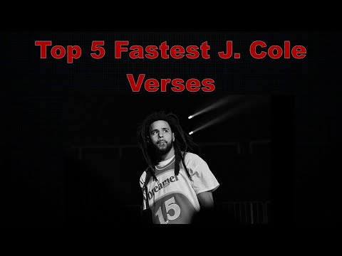 Top 5 Fastest J. Cole Verses