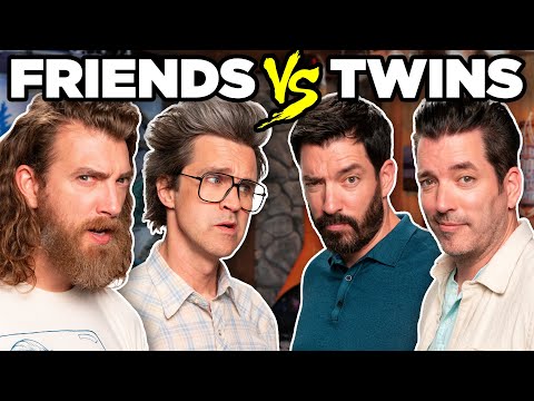Best Friends vs Twins Challenge (ft. Property Brothers)
