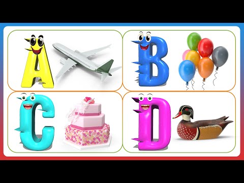 ABC Phonic Song | ABC Song For Kids | Learn Alphabet  a for aeroplane|  Kids Songs #kidsvideo