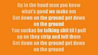 gillie da kid - get down on the ground lyrics