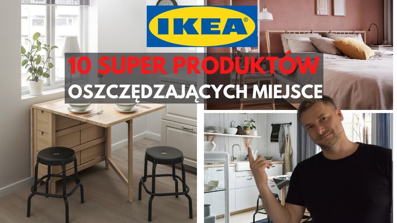 IKEA pomysły na małe mieszkanie. 10 super produktów z IKEA.
