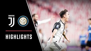 ملخص مباراة : يوفنتوس 2 × 0 انتر ميلان ( الجولة 26 للدوري الايطالي )