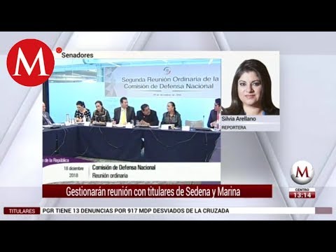 Senado pide reunión con Sedena y Semar para hablar sobre Guardia Nacional