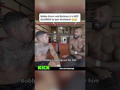 Bobby Green Said Barboza Jr. Is NOT Allowed To Spar Sean Strickland 😭🥊