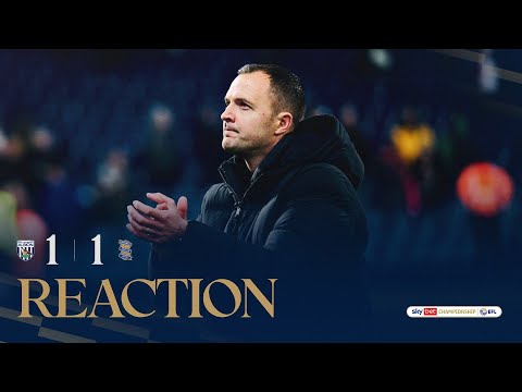 Reaction | Chris Davies | West Brom 1-1 Birmingham City