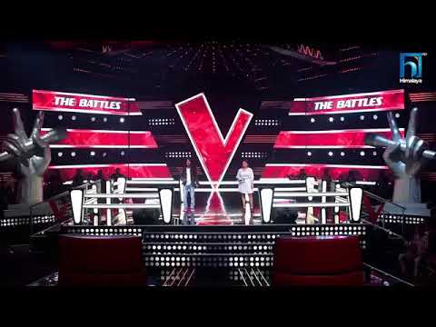 Anish Shrestha & Yankee Yalmo- Battle Round- The Voice of Nepal