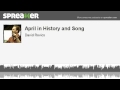 April in History and Song (made with Spreaker)