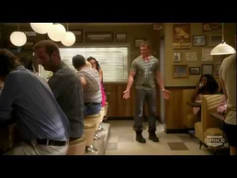 Thad Castle freaking out at the Diner