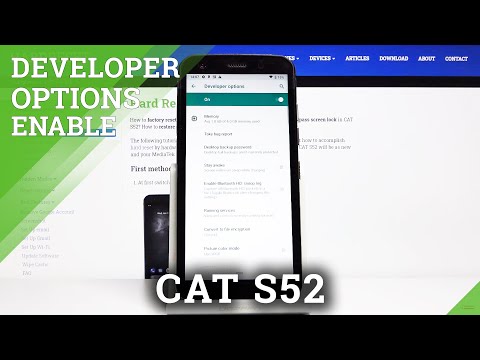 How to Enter Developer Options in CAT S52 – Unlock Developer Mode